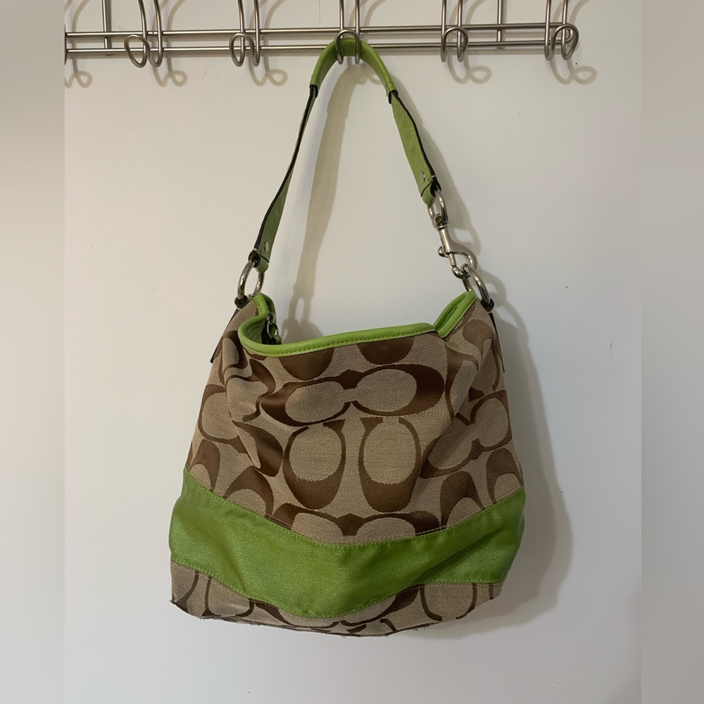 Coach - purse - green - used